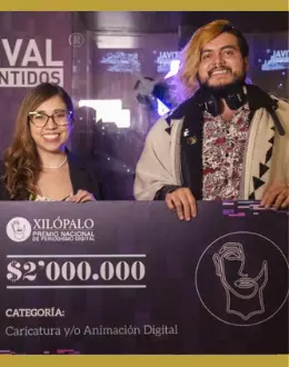 Katherine Orjuela, Sebastián Márquez, Sandra Rojas y Carlos Bustos